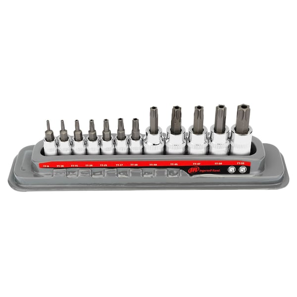12 Piece Tamper Proof Torx Bit Socket Set